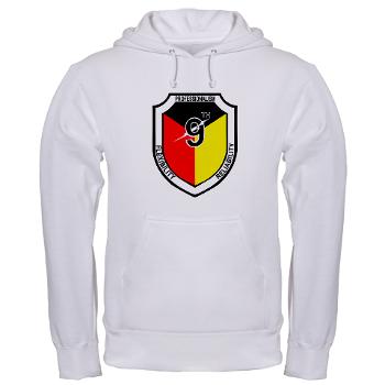 9CB - A01 - 03 - 9th Communication Battalion - Hooded Sweatshirt - Click Image to Close